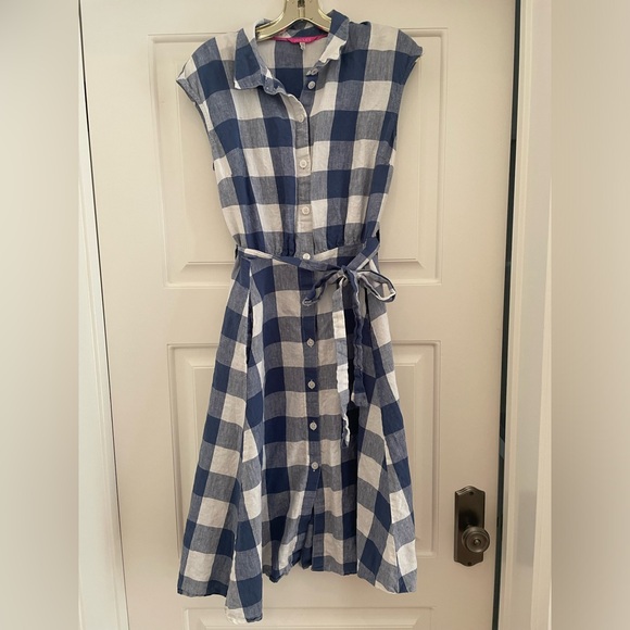 Joules Alisandra Linen Shirt Dress US Size 4 2018 - Picture 1 of 3